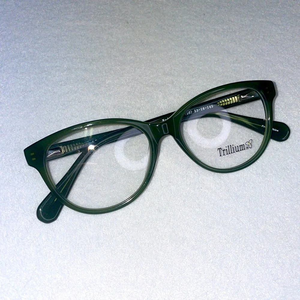 NEW Trillium Green Glasses